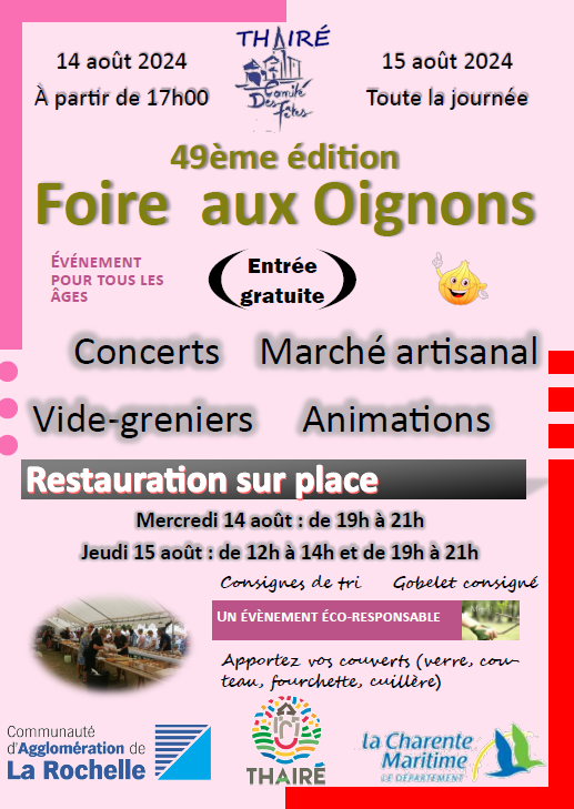 Annonce 15 aout